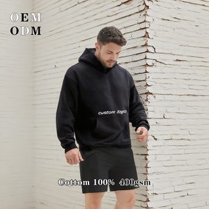 Tùy Chỉnh Tốt Nhất Bán Hoodies Nặng Trọng Lượng Sang Trọng Chất Lượng Hoodies Dtf Dtg In Quá Khổ Thời Trang Dạo Phố Áo Thun Hoodies Cho Nam Giới - Product Image 2