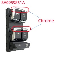 Nouvel interrupteur de lève-vitre électrique principal de remplacement pour Audi A4 A5 OE 8U0959851 8U0959851A 8V0959851 Q2 A3 S3 8V 2008-2020