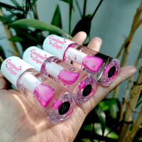 Tubes de gloss à lèvres à capuchon doré pour marque privée, Huile à lèvres hydratante repulpante, Gloss à lèvres brillant à texture épaisse, Maquillage