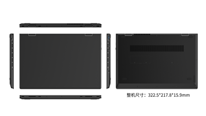 Fábrica al por mayor OEM YOGA 14 pulgadas portátil 16GB DDR5 128/<span class=keywords><strong>256</strong></span>/512GB/1TB SSD 360 ° <span class=keywords><strong>Flip</strong></span> pantalla táctil ordenador Mini PC N100 portátil - Product Image 6