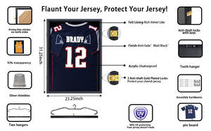 Vitrine pour maillot de sport 2026, boîte à <span class=keywords><strong>ombre</strong></span> en vrac avec porte en acrylique offrant une protection UV de 98 % pour la décoration intérieure - Product Image 6