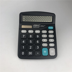 Joinus Js837 12s Solar Calculator 12 Digit Display Dual Power Office Use - Product Image 2