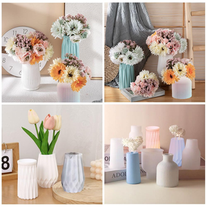 11 Styles Vase Ornaments Silicone <b>Molds</b> Nordic Resin Gypsum Vase <b>Mold</b> DIY Plaster Gypsum Form Mould Epoxy Resin <b>Molds</b> - Product Image 5