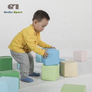 Il cubo di spugna ecologico per la prima educazione e la costruzione di blocchi di schiuma gioco morbido per <span class=keywords><strong>l</strong></span>'<span class=keywords><strong>infanzia</strong></span> - Product Image 4