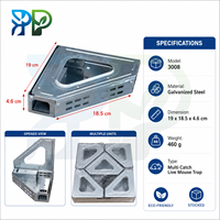 Trampa para Ratones Multi-Captura de Esquina, Trampa Profesional de Metal para Roedores Vivos, para Control de Ratones con Diseño Seguro, Proveedor OEM