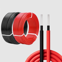 4mm² 6mm² 10mm² 16mm² Rot-Schwarzes PV-Kabel 2-Adrig Aluminiumdraht XLPE Solarkabel 6mm Aluminiumlegierung DC-Kabel Hersteller
