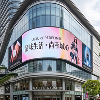 Écran LED d'extérieur personnalisé pour publicité extérieure, mur vidéo RGB, périmètre de stade, haute luminosité, P8 P6 P4, écran LED d'extérieur