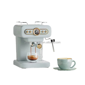 Máquina de Espresso Italiana Semiautomática Profesional de 20 Bares - Cafetera Rosa con Sistema de Agua Caliente - Product Image 3