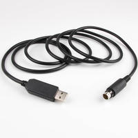 FTDI USB RS232 a Mini DIN 8Pin Serial PLC Cable de programación para 1761-cbl-pm02 Allen Bradley PLC 1000 1100 1200 1400 1500