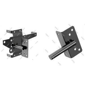 Sản xuất tại Trung Quốc hàng rào khóa cửa PVC/cột gỗ cài đặt Fastener phần cứng hàng rào Lưới Cửa Khóa - Product Image 1