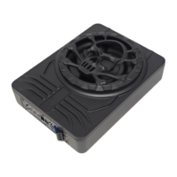 Subwoofer audio de voiture 120W RMS personnalisable OEM, bobine simple, panier en aluminium, 10 pouces, subwoofer audio mince sous siège