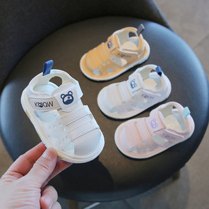 Chaussures de marche d'été souples pour bébés garçons et filles, sandales pour bébés garçons, chaussures pour bébés de 1 an - Product Image 2