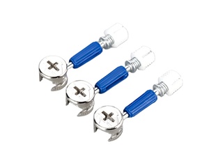 Gabinetes preinstalados de espiga de plástico Conectores de conector fino y soportes de estante - Product Image 5