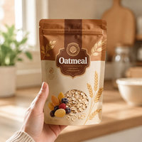 Sachets Doypack Mat Refermables Personnalisables avec Fenêtre Transparente pour Noix Mélangées, Fruits Secs et Snacks – Vente en Gros