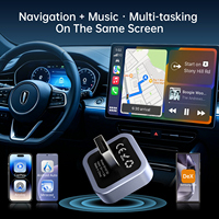 Adaptador Inalámbrico CarPlay Dongle 5 en 1, Android Auto, Samsung Dex, Dispositivo de Duplicación de Pantalla para Auto, Entre 3 y 5 Segundos de Conexión Rápida, 1 Año de Garantía