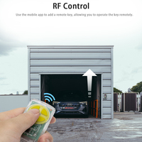 Télécommande d'ouverture de porte de garage Scimagic PTX5 PTX5V1 PTX5V2 compatible TrioCode 433,92 MHz à code roulant