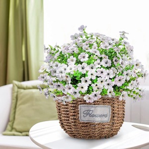Buisson de fleurs artificielles d'extérieur multicolores, plantes sauvages <span class=keywords><strong>pour</strong></span> la décoration de patio et de balcon - Product Image 6