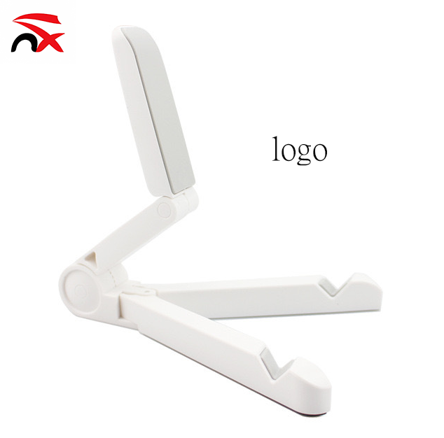 Customized Tablet/mobile Phone Stand Portable Lazy Person Stand  Desktop Base Folding Triangular Heat Dissipation Rack