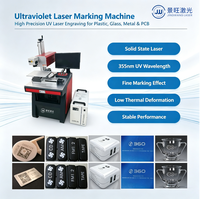 Machine de marquage laser UV 355nm, marqueur laser ultraviolet, précision 0,01 mm, sans dommages thermiques, CE
