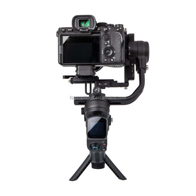 2024 New Feiyu SCORP 2 Camera Gimbal Stabilizer Fits Sony/Canon/Nikon/Fujifilm Mirrorless & DSLR Camera,Native Vertical Shooting