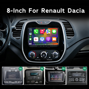 Autoradio Android 8 Pollici per Renault <span class=keywords><strong>Dacia</strong></span>, 2GB RAM, CarPlay Wireless, Navigazione GPS, Schermo Touch IPS, Unità Stereo - Product Image 3