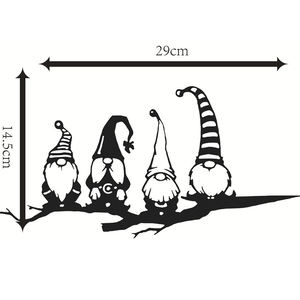 Decoración del hogar moderna personalizada, decoración de pintura de hierro forjado enano, decoración de pared de Metal de hierro colgante de corte láser - Product Image 3