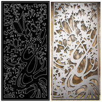 Panneaux de façade découpés au Laser, écran décoratif d'extérieur, mur extérieur en aluminium, façade découpée au Laser