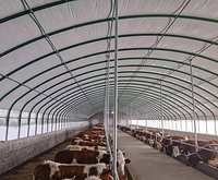 Nouveau design Offre Spéciale structure en acier, tente pour bétail, ombrage, hangar pour moutons, abri