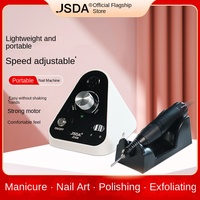 Ponceuse à ongles électrique mini JD8M, outil professionnel de manucure en plastique avec moteur brossé haute vitesse
