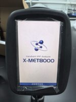 HITACHI Spectromètre à rayons X X-MET8000 Optimum Handheld XRF Gun Gold Metal Analyzers pour l'analyse rapide des alliages et des minéraux