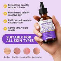 Uocasi Private Label Anti-rimpelcrème, verjongende en verstevigende crème, voedt, retinol-alternatief, natuurlijke Bakuchi-olie