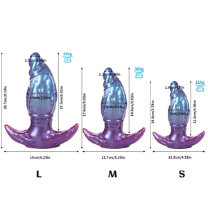 Vloeibare Siliconen Anale Plug Big Dildo Seksspeeltjes Voor Vrouwen Seksproducten Mannen Kont Plug Prostaat Massager Vrouwelijke Mannelijke Masturbator % - Product Image 4