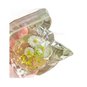 Pelota Antiestrés Transparente de Silicona Suave con Relleno de Maltosa, Ecológica, de Compresión Lenta, con Diseño de Margarita Realista - Product Image 4