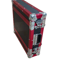 Flight case en aluminium 2U 6U 16U pour montage en rack, amplificateur de puissance, armoire de rangement pour instruments et outils, et équipement DJ