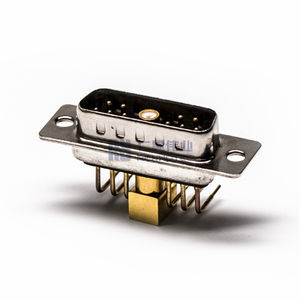 90 תואר כוח D-SUB 11w1 זכר מחבר עם rf קואקסיאלי פין - Product Image 5