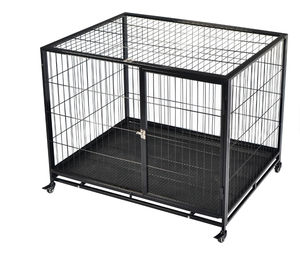 גדול כלב חיצוני גדול עם גג נשימה גוונים של גג נשימות ג מתכת כלוב עבור כלבים גדולים עמיד ועמיד מזג אוויר - Product Image 1