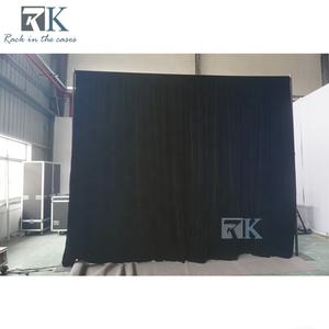 Supports de poteaux tubulaires télescopiques de luxe pour toiles de fond d'événements - Product Image 4