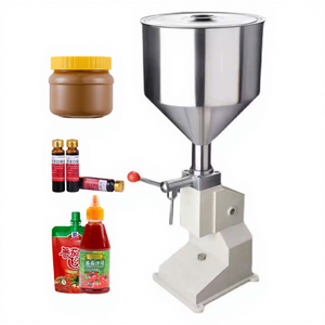 Machine de remplissage de bouteilles pour shampoing, beurre de cacahuète, ketchup, sauce, pâte, yaourt, crème cosmétique, liquide, 5ml, 10ml, 20ml - Product Image 1