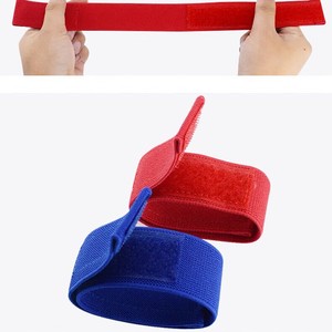 สายรัดข้อมือสำหรับการล้างไตแบบปรับได้ พร้อมแถบกาวในตัว สำหรับผู้ป่วยไตเทียม มีสีแดงและสีน้ำเงินให้เลือก - Product Image 2