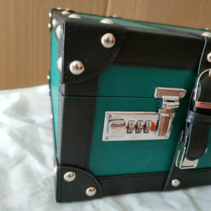 <span class=keywords><strong>Valigia</strong></span> <span class=keywords><strong>Vintage</strong></span> in Pelle Fatta a Mano, Stile Retrò, Baule Classico, Baule da Viaggio - Product Image 2