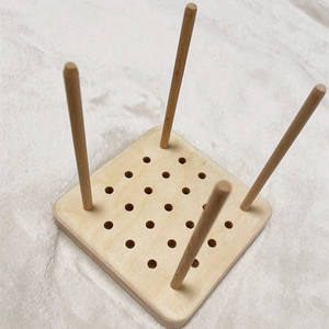 Support personnalisé Grand Moyen Petit Crochet Blocage Peg Board Tricot Artisanat Bloqueur Granny Carré avec chevilles - Product Image 5