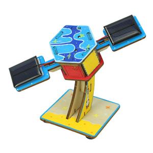Paquet d'expérimentation scientifique de jouets solaires technologie de modèle de satellite artificiel aérospatial bricolage pour jouets éducatifs de 7 à 14 ans - Product Image 1