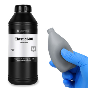 Elastic600-<span class=keywords><strong>Magforms</strong></span> souple haute flexibilité LCD impression 3D prototypage rapide résine photosensible noir élastique résine d'imprimante 3d - Product Image 1