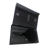 Boîte cadeau de luxe haut de gamme pour raquettes de tennis et de paddle, en carton rigide, avec fermeture magnétique et insert en carton