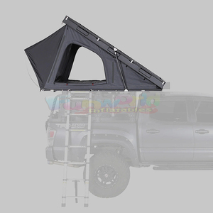 Haute qualité moins cher 4 personnes sur le toit 4x4 Tienda De En La Azotea voiture Auto Camping aluminium coque dure Suv voiture tente de toit - Product Image 3