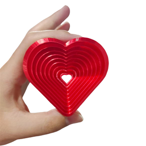 3D Printed Plastic for Fidget Cube Anti-Stress Relief <b>Anxiety</b> Sensory <b>Toy</b> for Kids with Autism Desk Loving Magic Fidget Circle G - Product Image 1