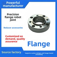 Pièces usinées CNC en acier inoxydable ultra-précision 5 pour robot de perçage, embout de réducteur de bras industriel non standard
