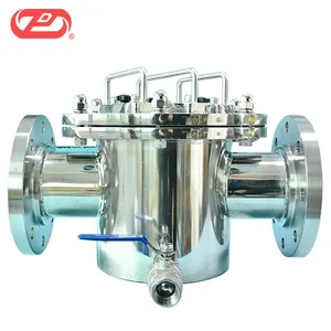 2024 New Product Food Grade Flange Magnetic Liquid Trap Magnet Magnetic Liquid Filter For Iron Remover