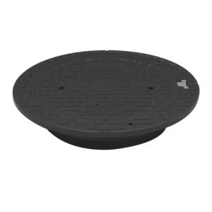 Zelfnivellerende drijvende anti diefstal putdeksel hars putdeksel Composiet medium duty putdeksel - Product Image 1