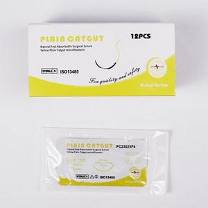 Dokter Hewan Polyglactin 910 jahitan bedah 40Mm 3/0 pemotongan sterilisasi pengobatan penyerapan Pgla - Product Image 5